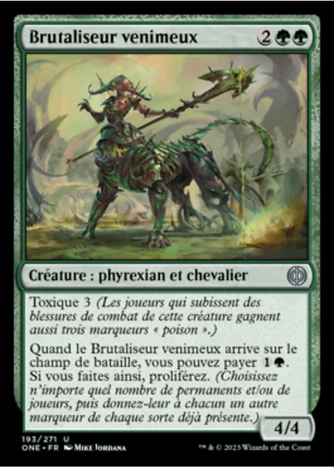 Brutaliseur venimeux