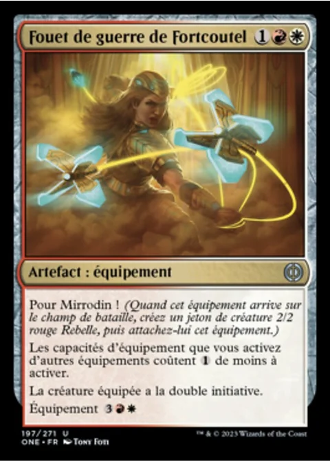 Fouet de guerre de Fortcoutel