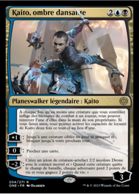 Kaito, ombre dansante