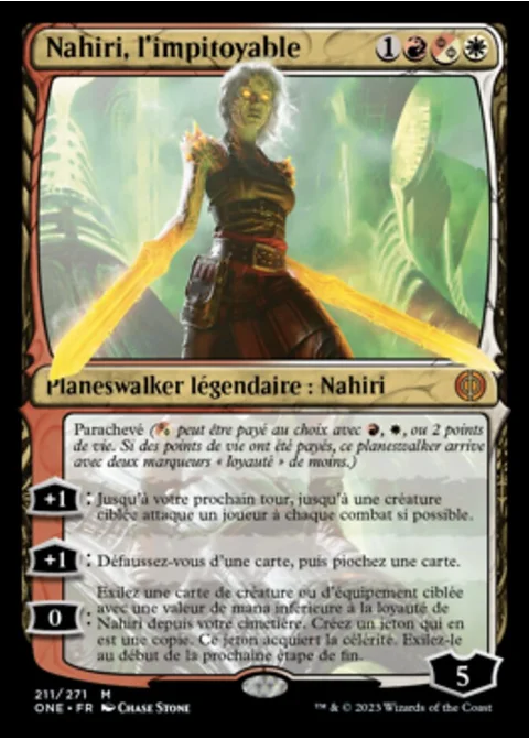 Nahiri, l'impitoyable