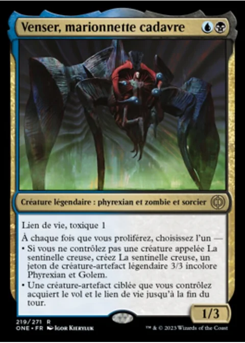 Venser, marionnette cadavre