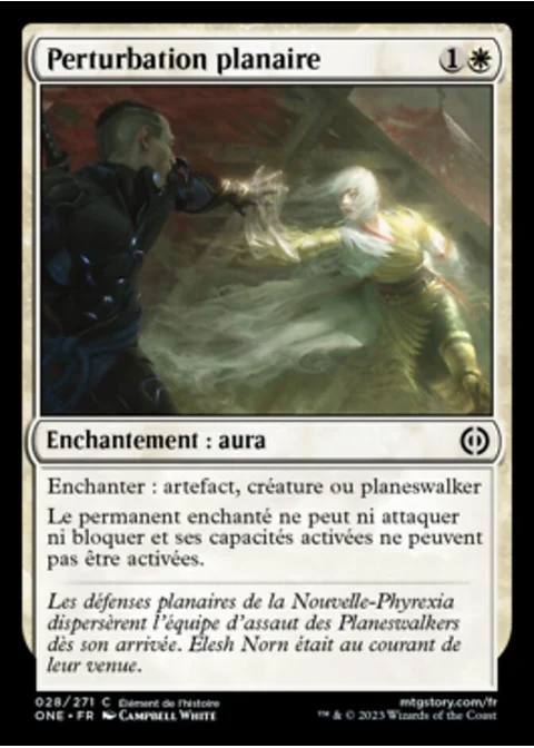 Perturbation planaire