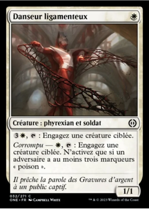 Danseur ligamenteux