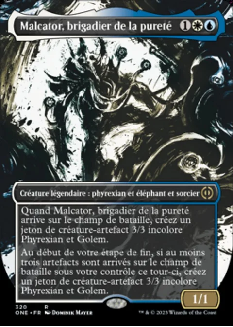 Malcator, brigadier de la pureté