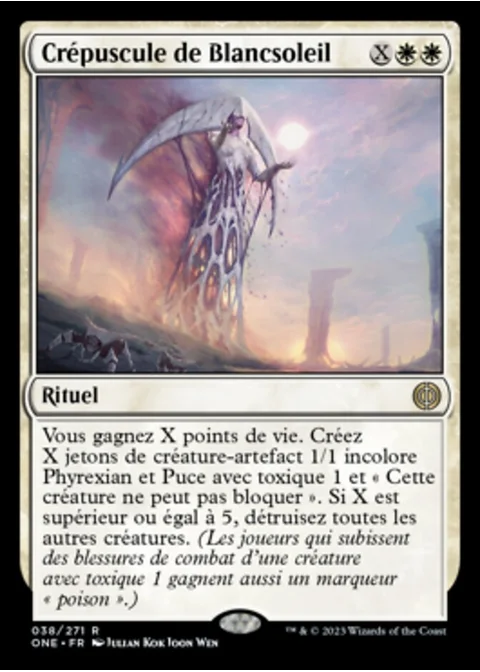 Crépuscule de Blancsoleil