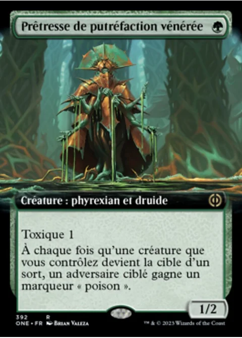 Prêtresse de putréfaction vénérée