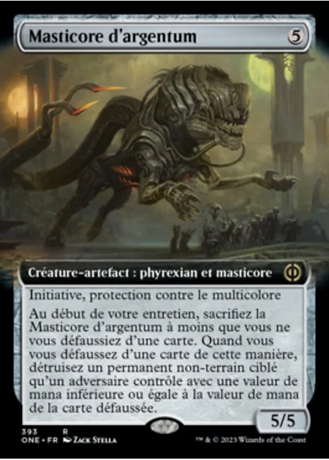 Masticore d'argentum