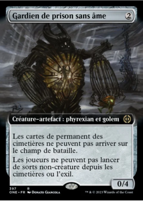 Gardien de prison sans âme