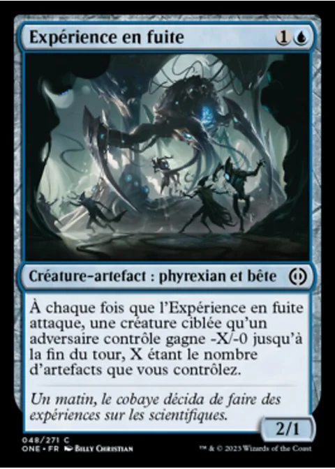 Expérience en fuite