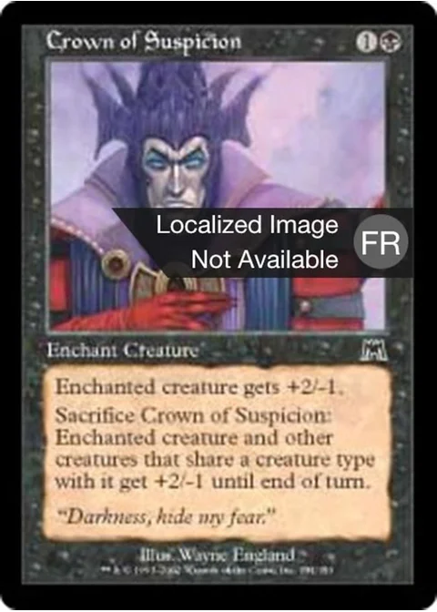 Couronne de méfiance