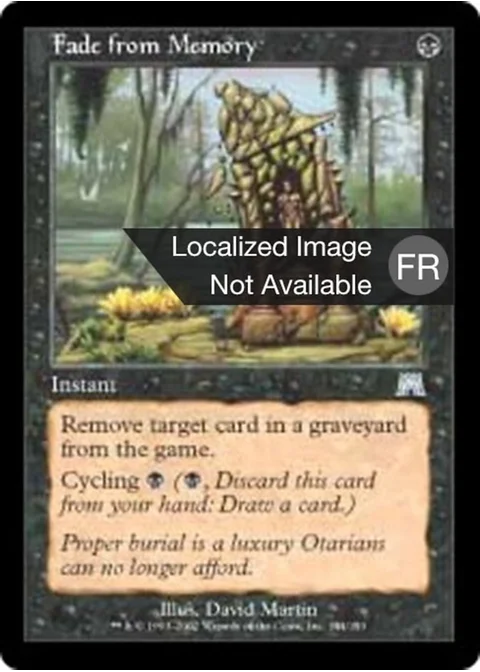 Effacer de la mémoire