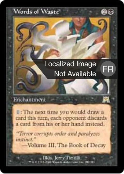 Paroles de déprédation