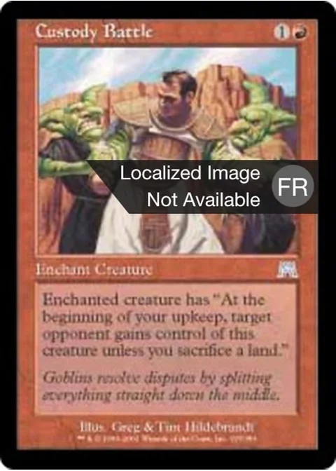 Combat pour la garde