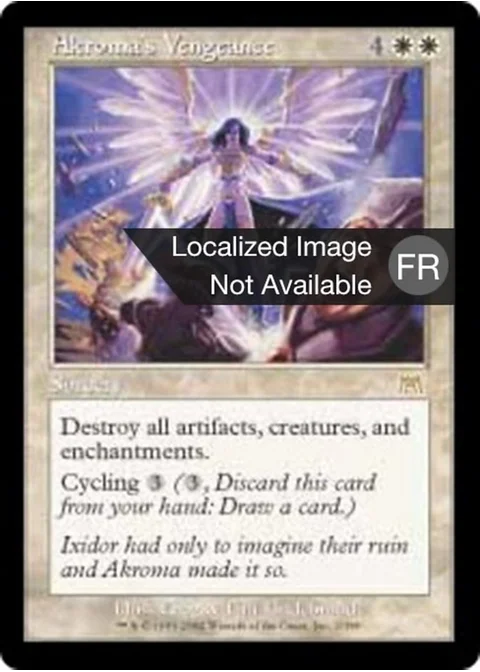 Vengeance selon Akroma