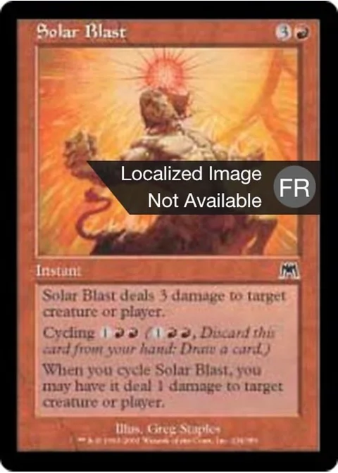 Déflagration solaire