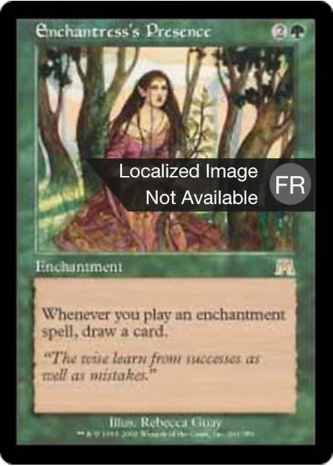 Présence de l'enchanteresse