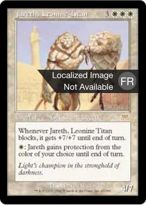 Jareth, titan léonin