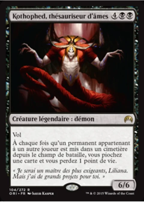 Kothophed, thésauriseur d'âmes