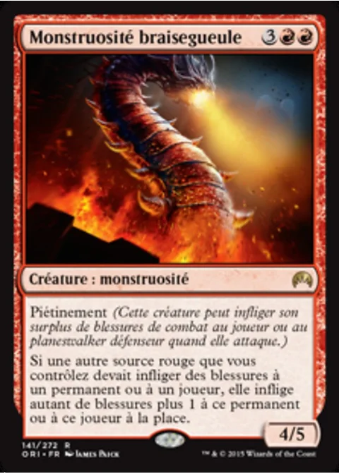 Monstruosité braisegueule