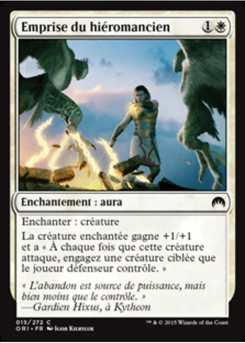 Emprise du hiéromancien