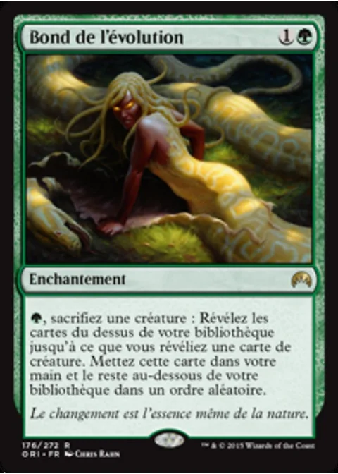 Bond de l'évolution