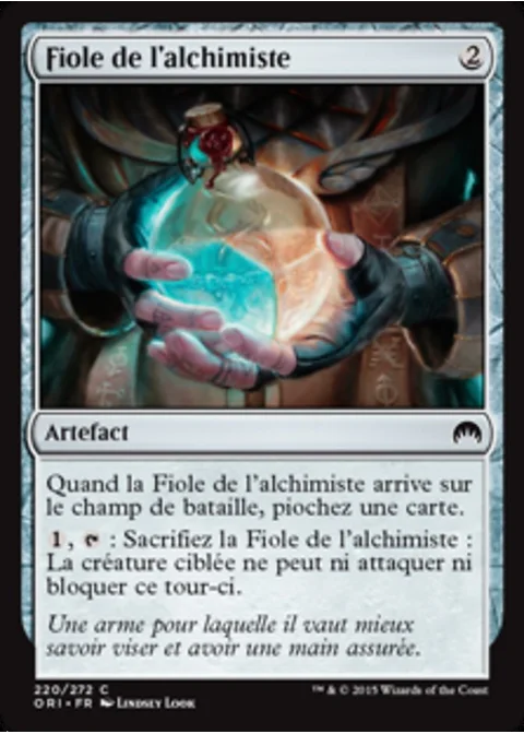 Fiole de l'alchimiste