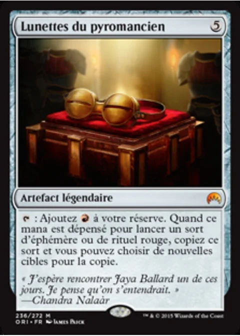 Lunettes du pyromancien