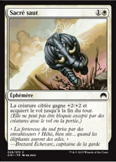 Sacré saut