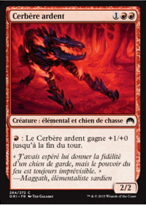 Cerbère ardent
