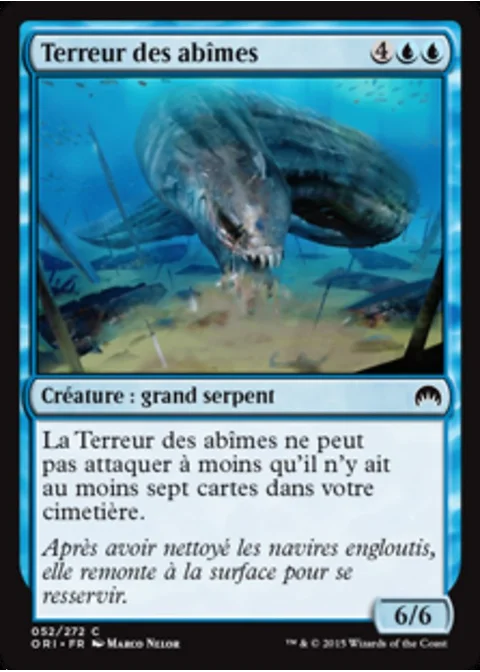 Terreur des abîmes