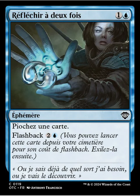 Réfléchir à deux fois