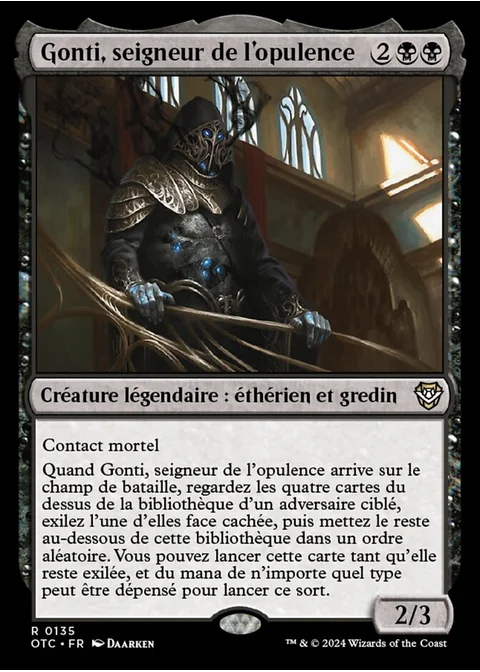 Gonti, seigneur de l'opulence