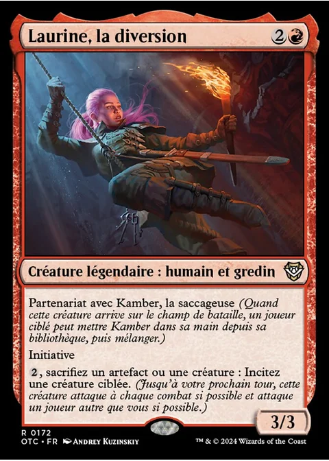 Laurine, la diversion