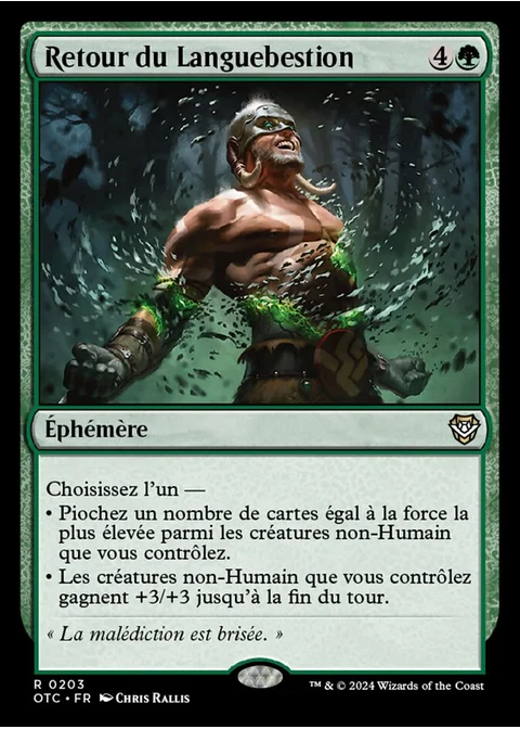 Retour du Languebestion