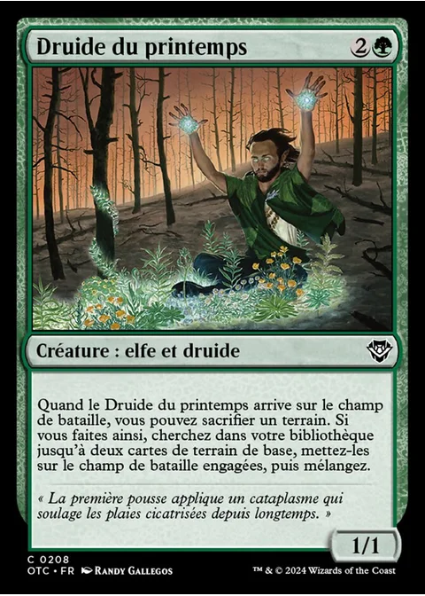 Druide du printemps