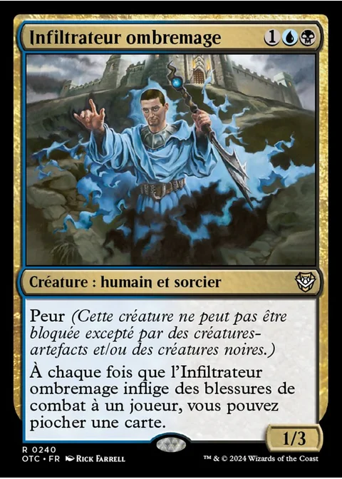 Infiltrateur ombremage