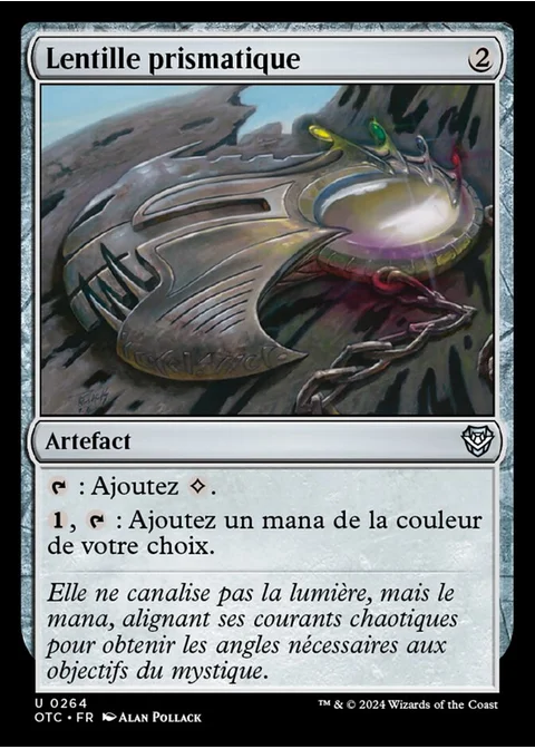 Lentille prismatique