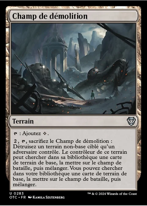 Champ de démolition