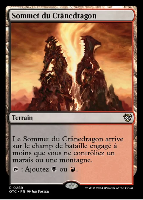 Sommet du Crânedragon
