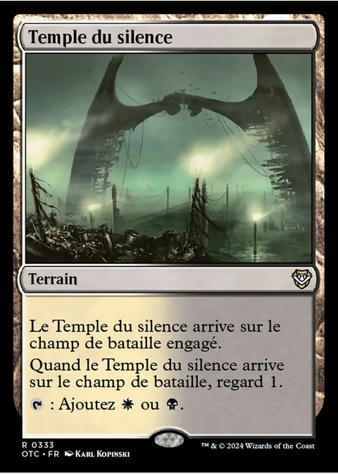 Temple du silence