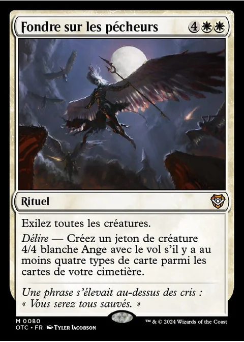 Fondre sur les pécheurs