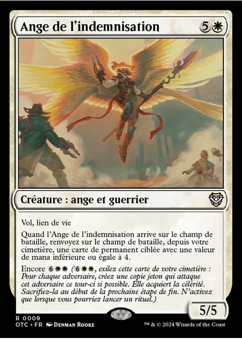 Ange de l'indemnisation