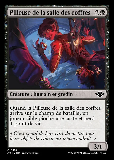 Pilleuse de la salle des coffres