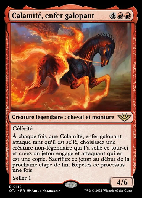 Calamité, enfer galopant