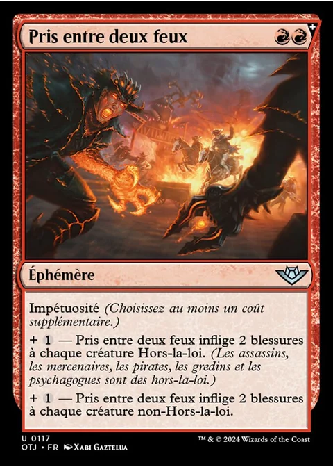 Pris entre deux feux