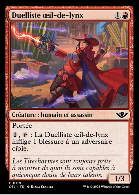 Duelliste œil-de-lynx