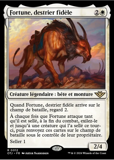Fortune, destrier fidèle