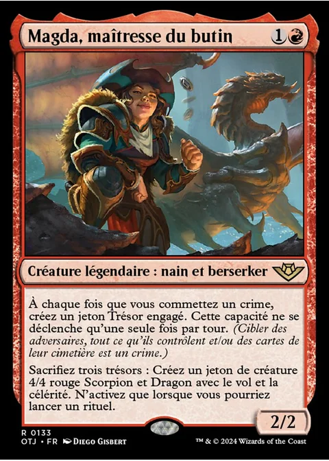 Magda, maîtresse du butin