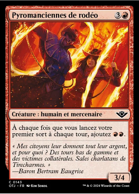 Pyromanciennes de rodéo