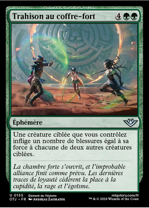 Trahison au coffre-fort